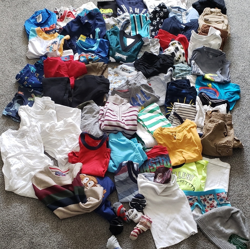 Toddler Boys Clothing Bundle Size 2T